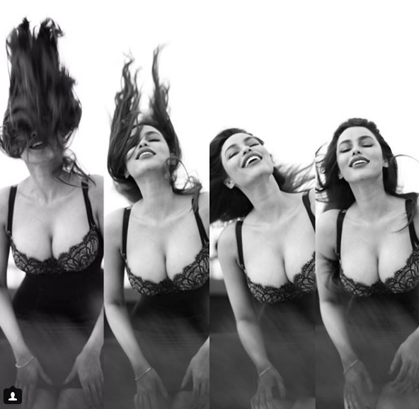 Bigg Boss beauty treats her fans to a sultry lingerie shoot flipping her hair