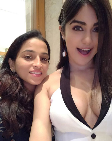 Adah Sharma with her Bathroom Partner