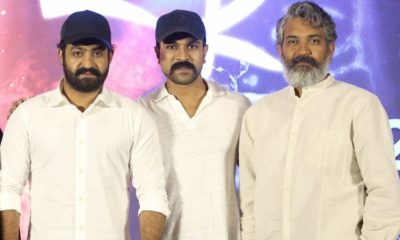 Rajamouli running to Jr NTR and Ram Charan to avoid fight
