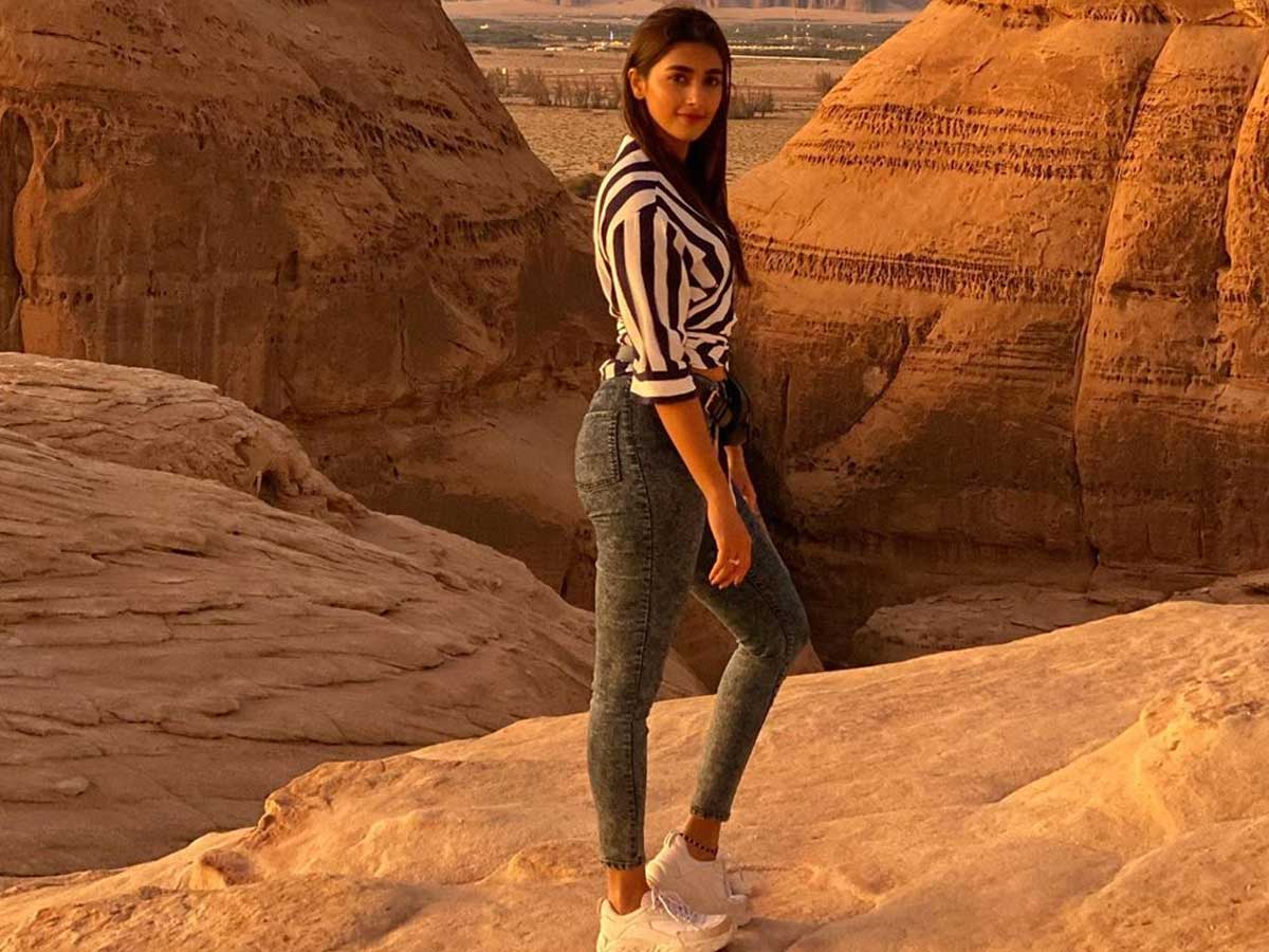 Pooja Hegde in Saudi Arabia
