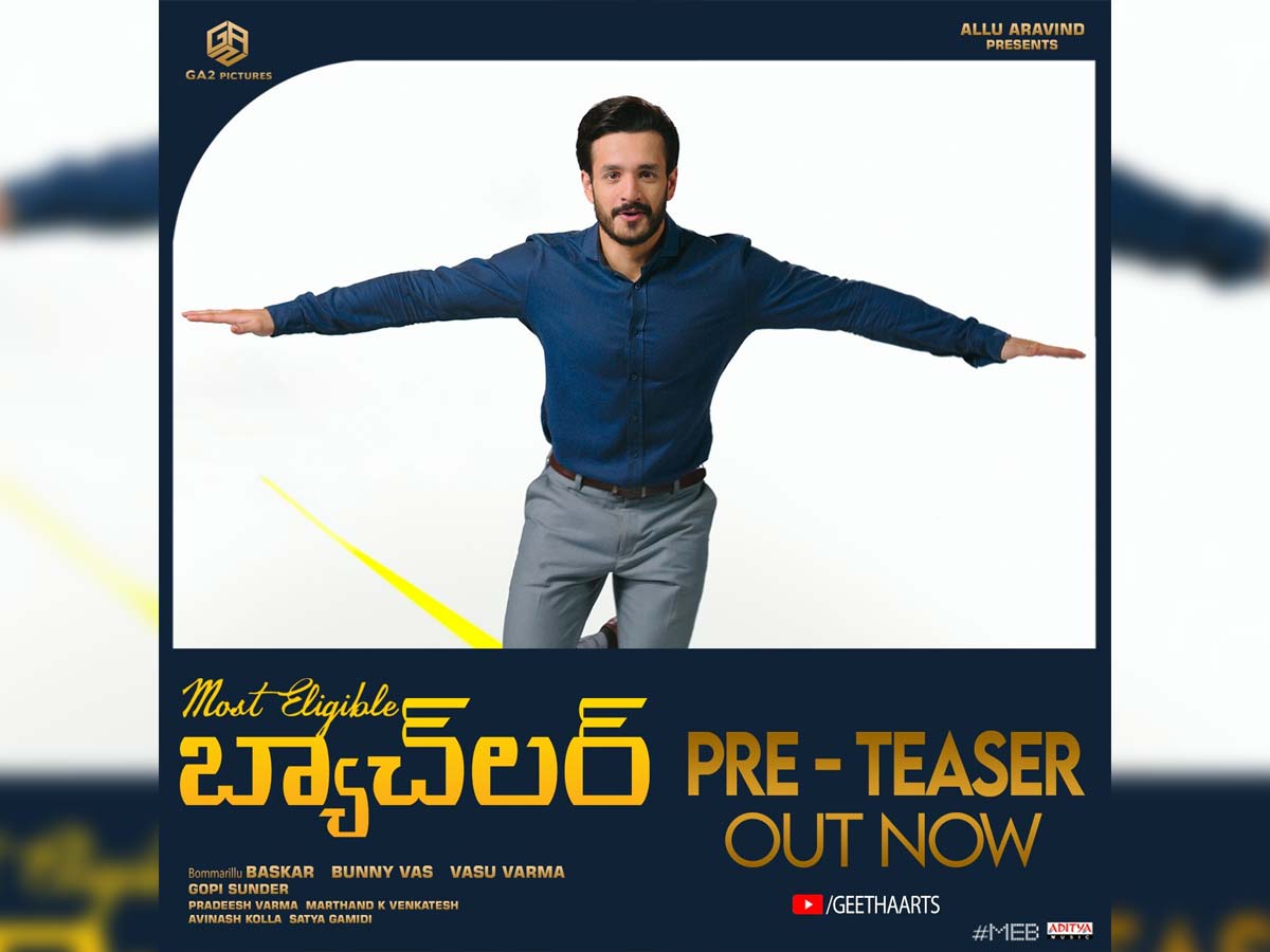 Most Eligible Bachelor Pre teaser:  Akhil happy with his career, but tensed about his married life
