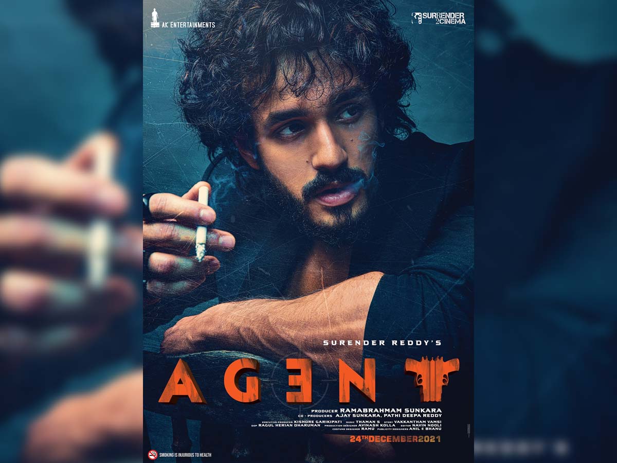 Agent first look: Akhil Akkineni sports thick beard and messy hair