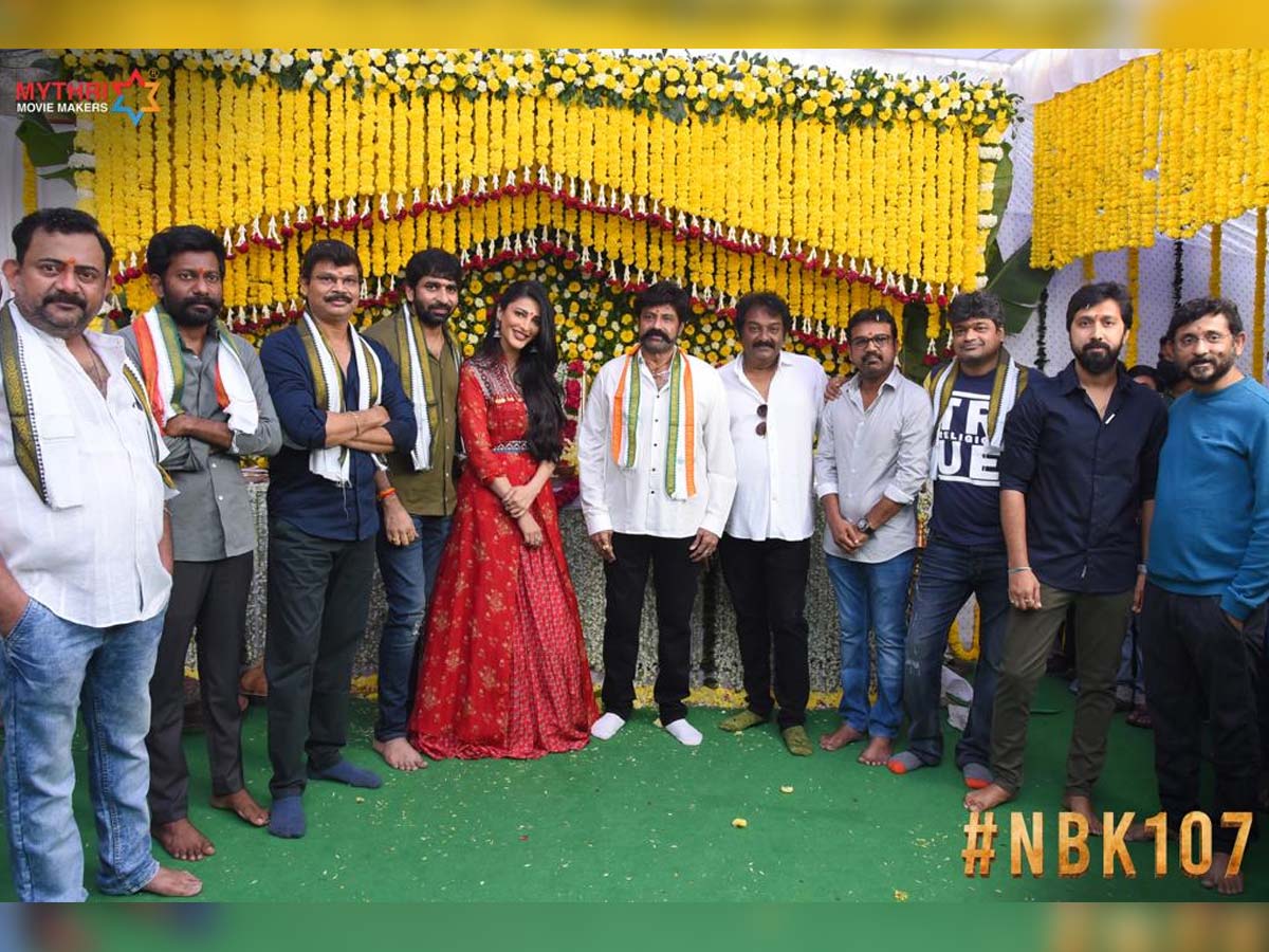 #NBK107 launched: Balakrishna and Gopichand Malineni film kicks off on an auspicious note with pooja ceremony