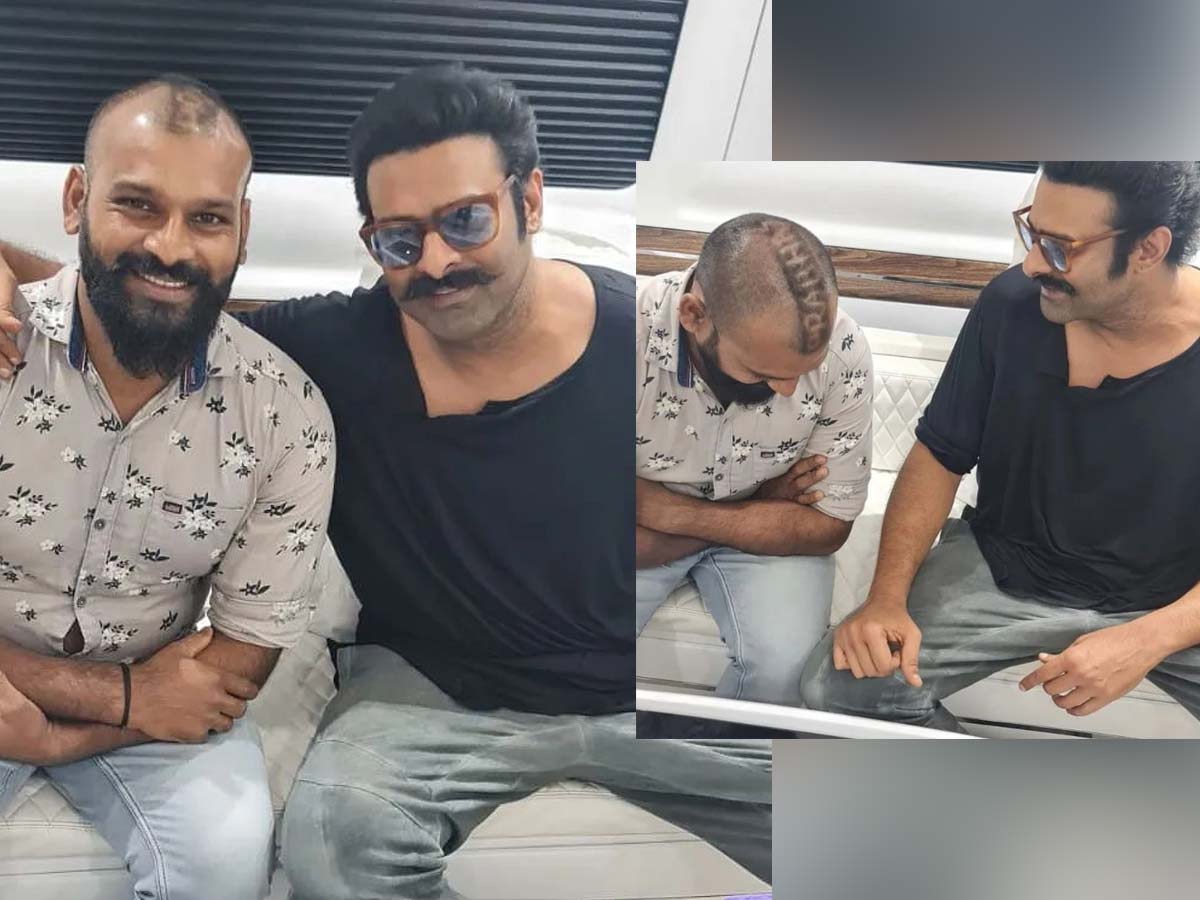 Prabhas gifted a fossil watch to his fan