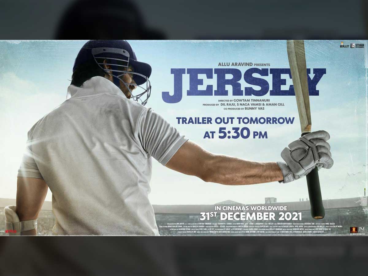 Shahid Kapoor Jersey trailer tomorrow
