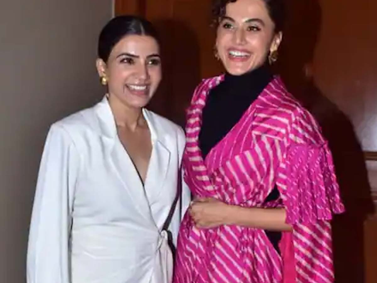 Exclusive: Samantha and Taapsee team up for a pan-India  female-centric movie