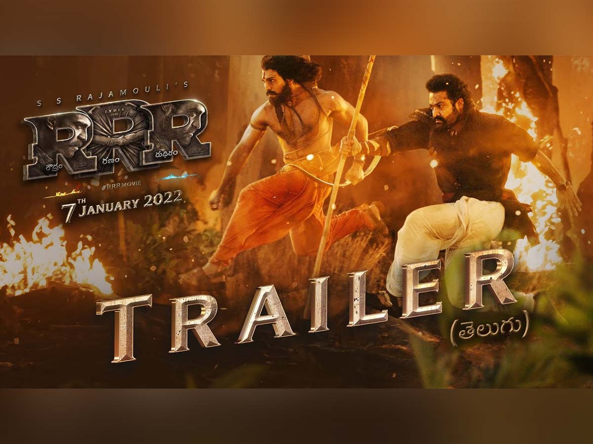 RRR trailer creates history:  Most liked, 2nd most viewed in TFI