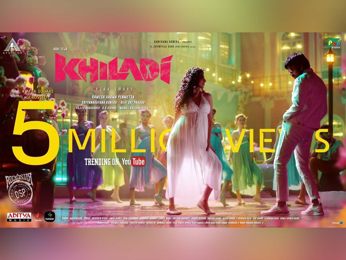 Atta Sudake from Khiladi  is Unstoppable with 5M+ views & TRENDING on YouTube