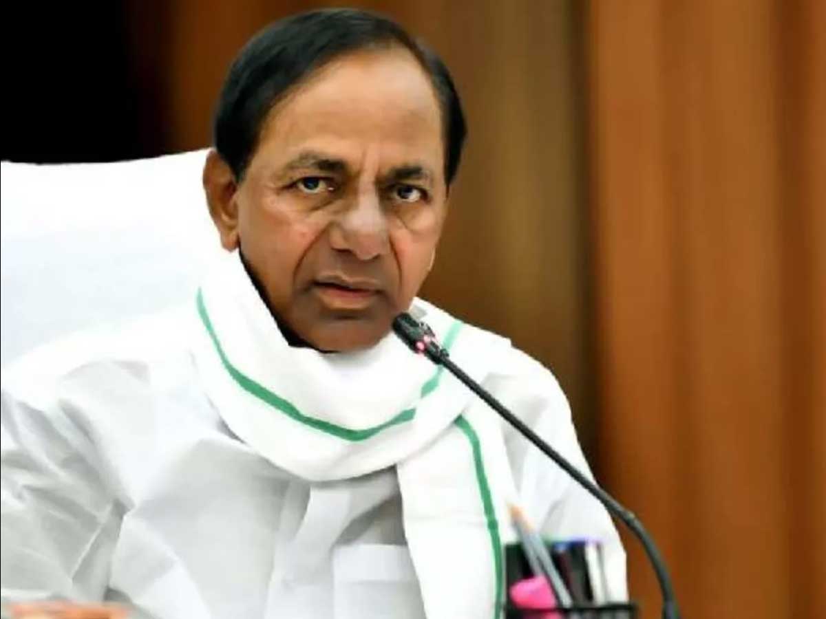 KCR is hot-tempered on BJP government