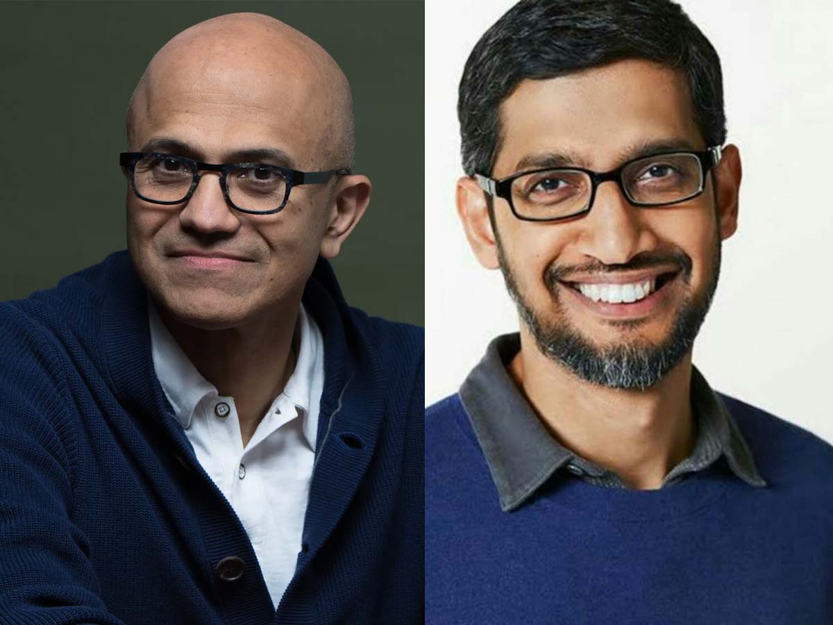 Microsoft Nadella and Google Pichai among Padma Bhushan awardees