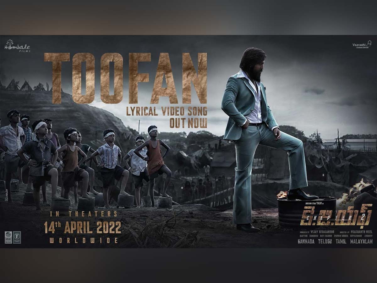 Tufan song released from KGF - 2
