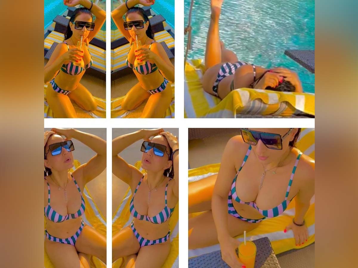 Ameesha Patel burns the Internet with her Bikini look