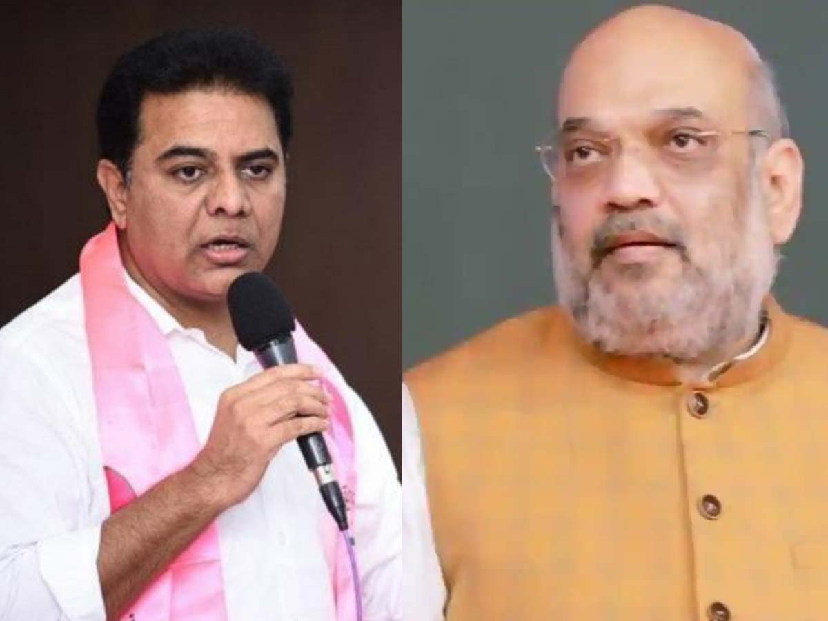 KTR questions Amit Shah: Are these guys above the law of the land?