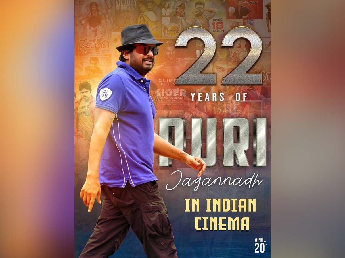 Puri Jagannadh completes 22 years in Indian Cinema