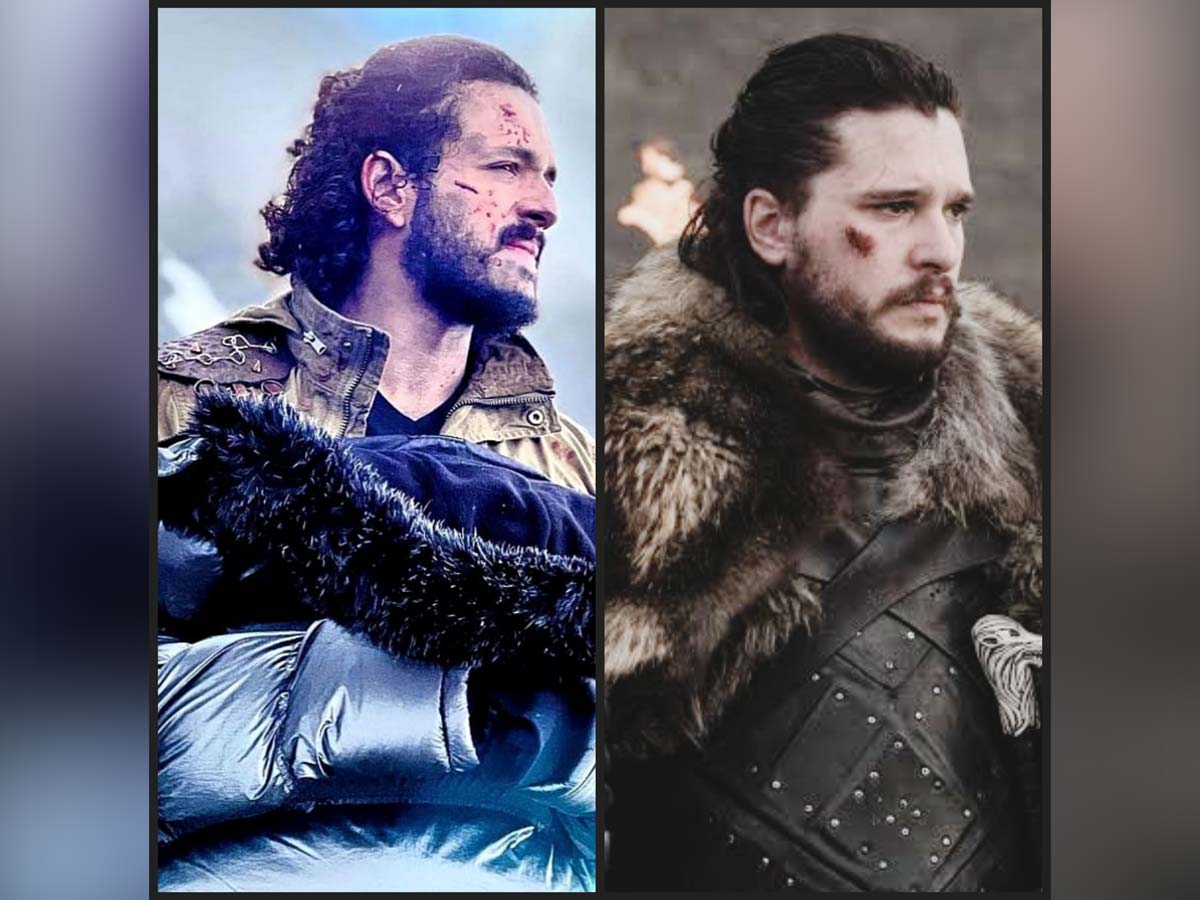 Agent: Akhil look inspired by Jon Snow