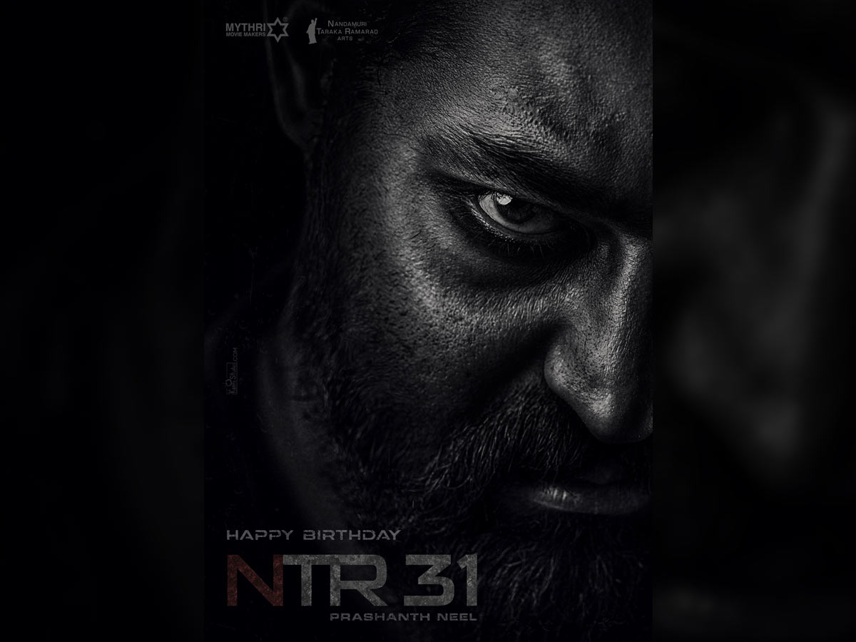  NTR31 Poster: Jr NTR fierce eye