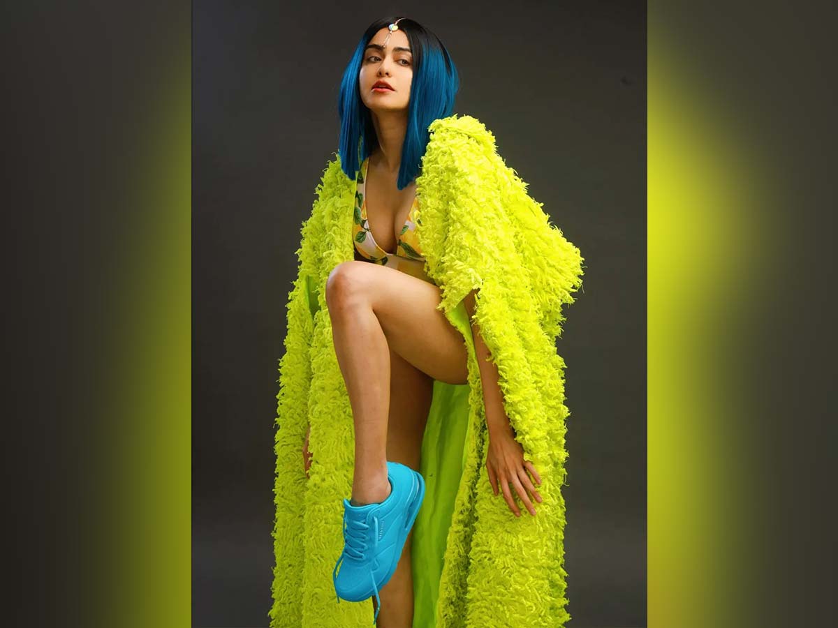 Pic Talk: Adah Sharma displays delicious curve and legs