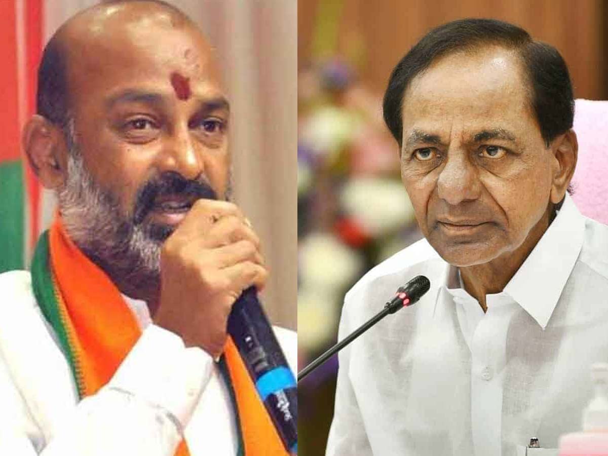 Bandi Sanjay Kumar requests KCR to release funds