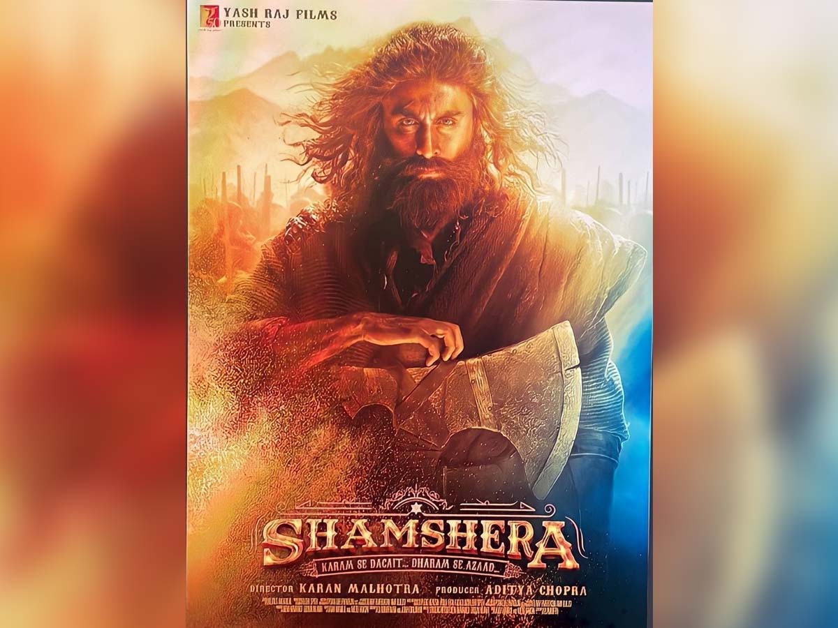 Leaked! Shamshera poster - Ranbir Kapoor rugged avatar