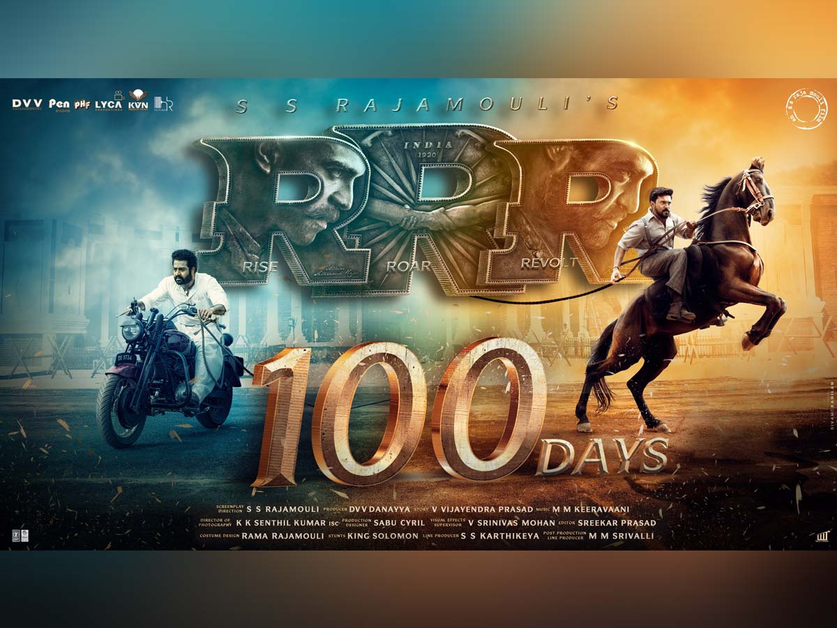 100 days for RRR
