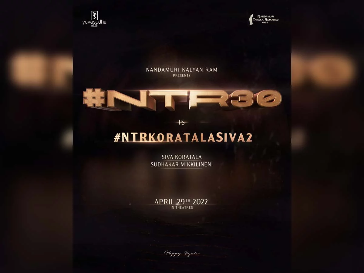 NTR 30 – Devara title registered in Film Chamber